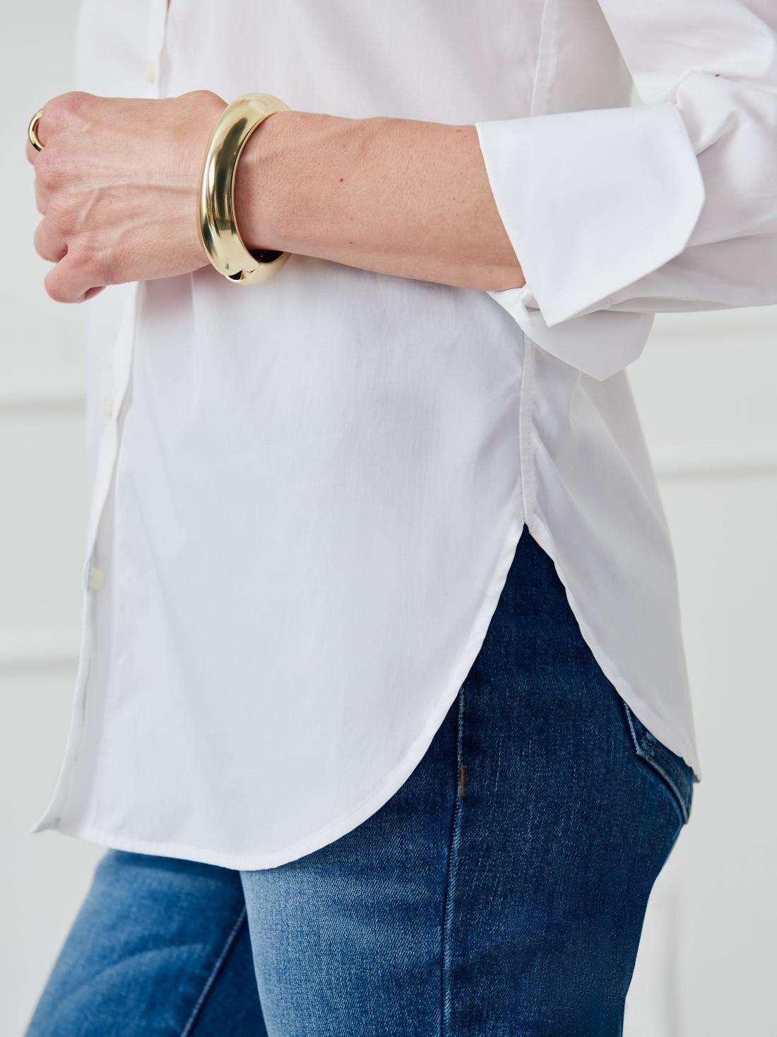 J.McLaughlin Sloane Shirt White | Women Shirts &amp; Tops
