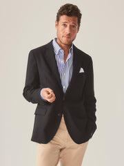 J.McLaughlin Suffolk 3-Season Blazer Dark Navy | Men Jackets &amp; Sport Coats