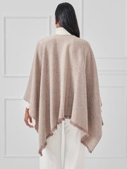 J.McLaughlin Sydney Wrap Taupe | Women Wraps &amp; Ponchos