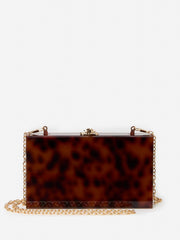 J.McLaughlin Talia Clutch In Tortoise Brown | Women Clutches