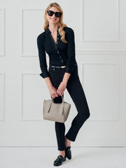 J.McLaughlin Theodora Shirt Black | Women Shirts &amp; Tops