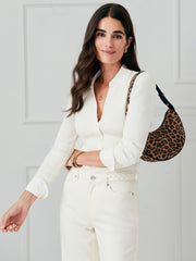 J.McLaughlin Theodora Shirt Ivory | Women Shirts &amp; Tops