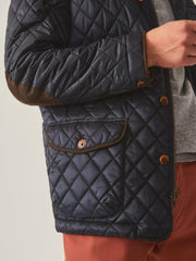 J.McLaughlin Upland Quilted Jacket Navy | Men Jackets &amp; Sport Coats