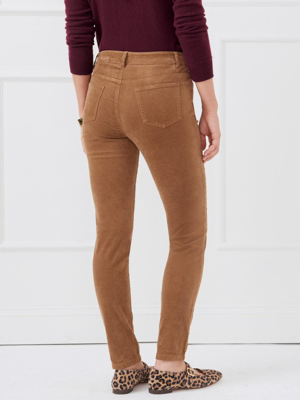J.McLaughlin Watson Velvet Jeans Camel | Women Pants