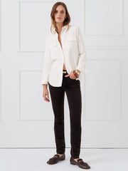 J.McLaughlin Watson Velvet Jeans Dark Chocolate | Women Pants