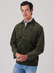 J.McLaughlin Weekender Corduroy Jacket Olive | Men Jackets &amp; Sport Coats