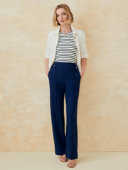 J.McLaughlin Xiomara Pants Winter Navy | Women Catalina Cloth™ Dresses