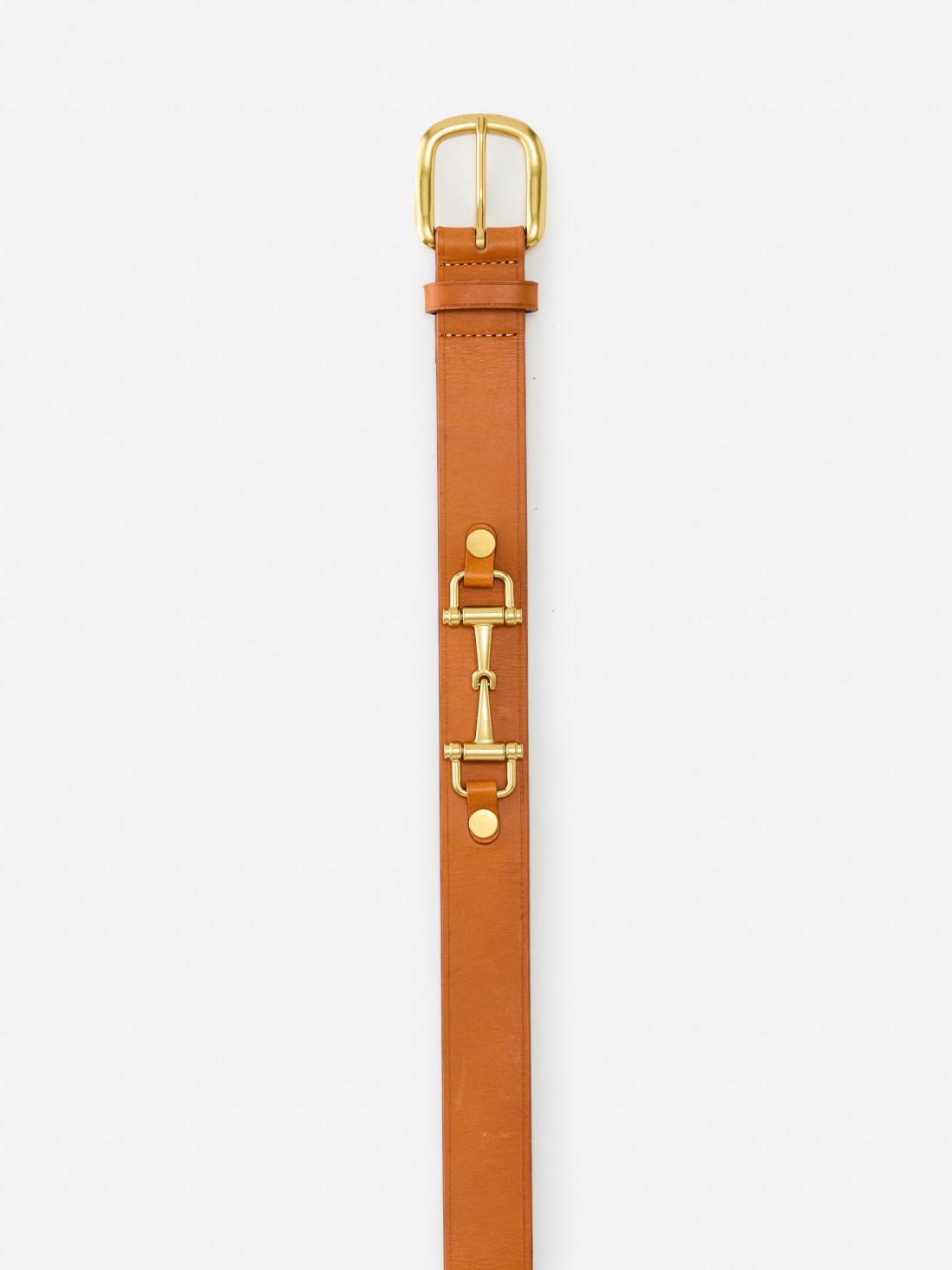 J.McLaughlin Zuri Leather Belt Vachetta | Women Belts